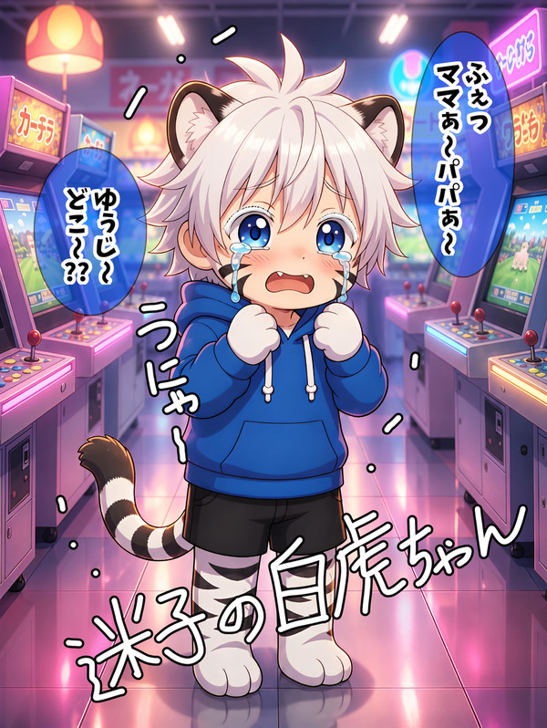 五悠：迷子の白虎ちゃん