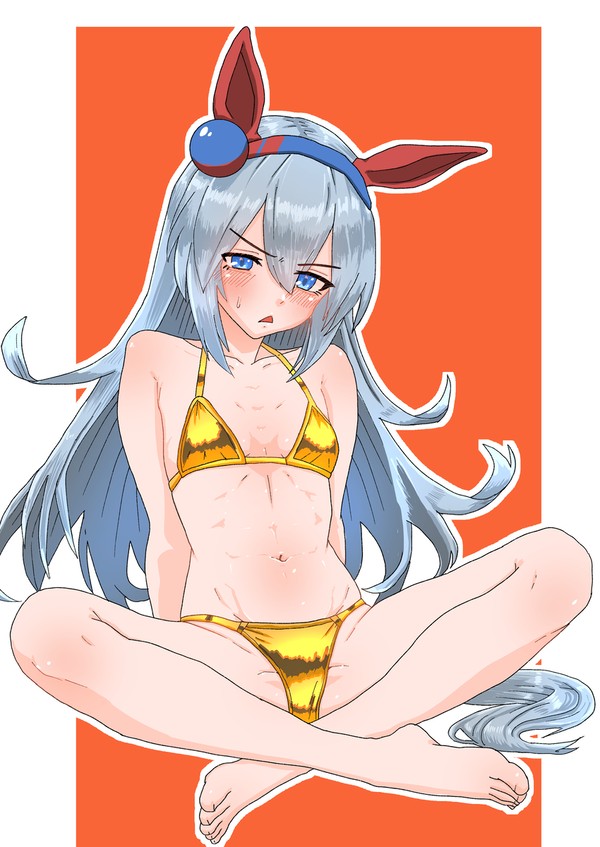 金色ビキニタマモクロス