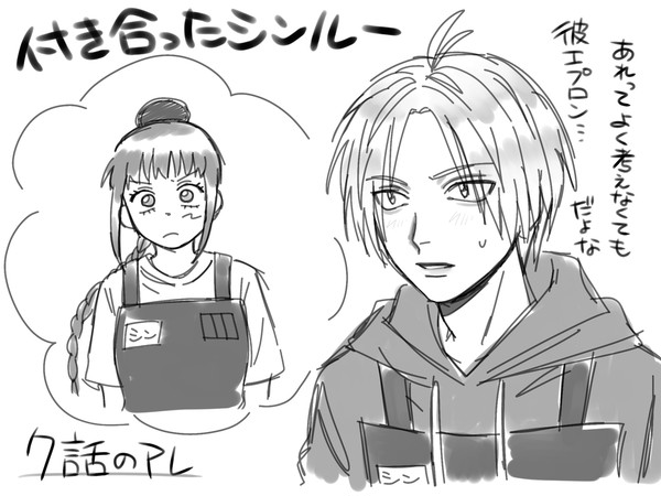 アニメ勢の描いたシンルーです💦💦