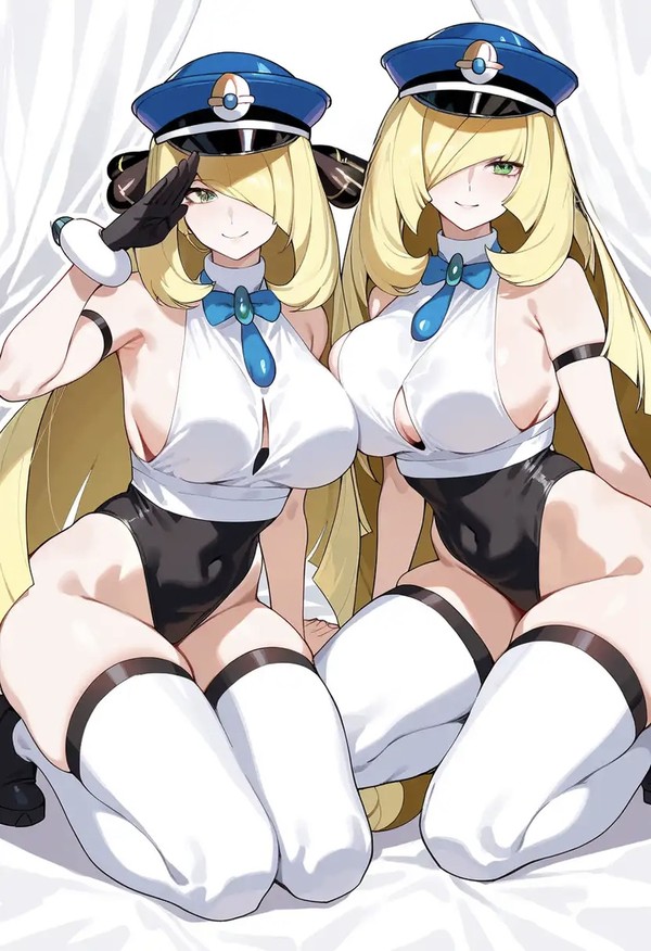 ドスケベポリスのシロナとルザミーネが勝負を挑んできた!