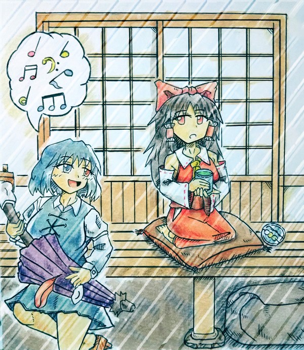 色付き4コマ その1