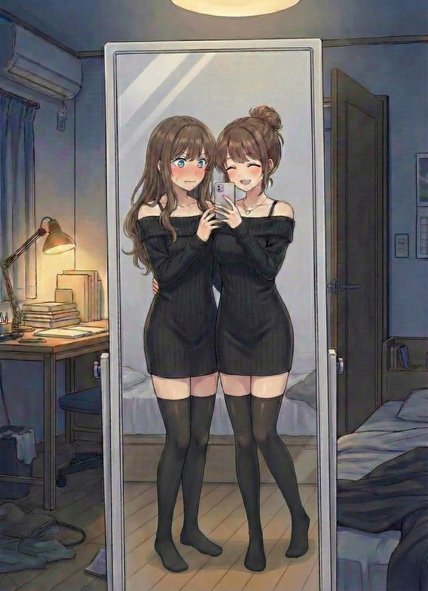 女性友達と一緒になるために女装させられた
