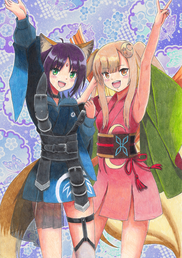 酒寄彩葉 × かぐや