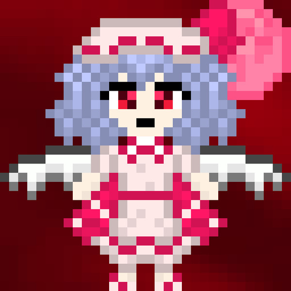 32×32のカリスマなレミリア