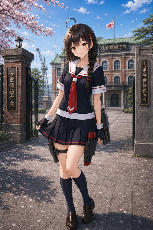 艦これ　時雨 AI作成