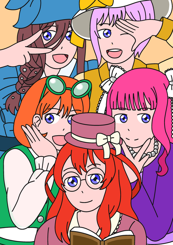 中野家の五つ子、お誕生日おめでとうございます💛💜💙💚❤️