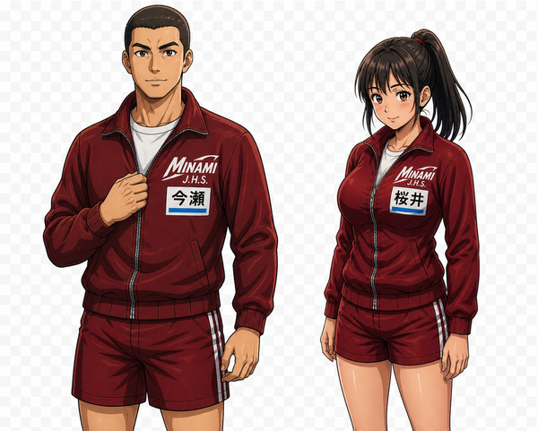 ジャージを着たら…