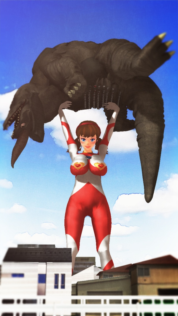 初代ウルトラマリ vs ザラガス