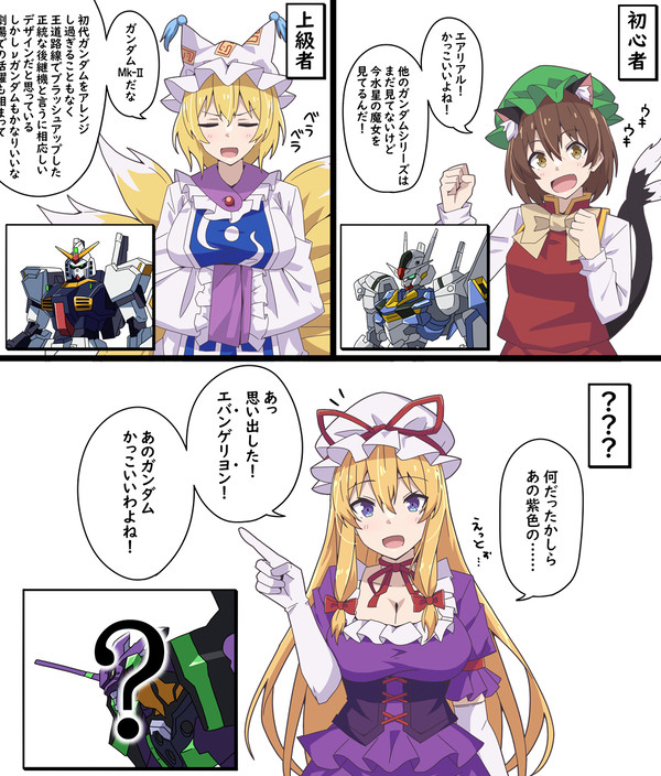 八雲家に好きなガンダムを聞いてみた - 1/1