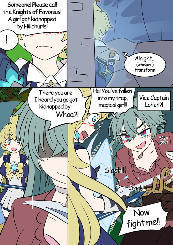 Teyvat Magical Girls(?) 4 - 1/2