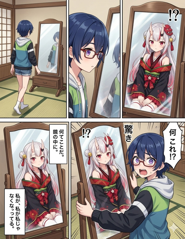 ショタ→百鬼あやめtsf