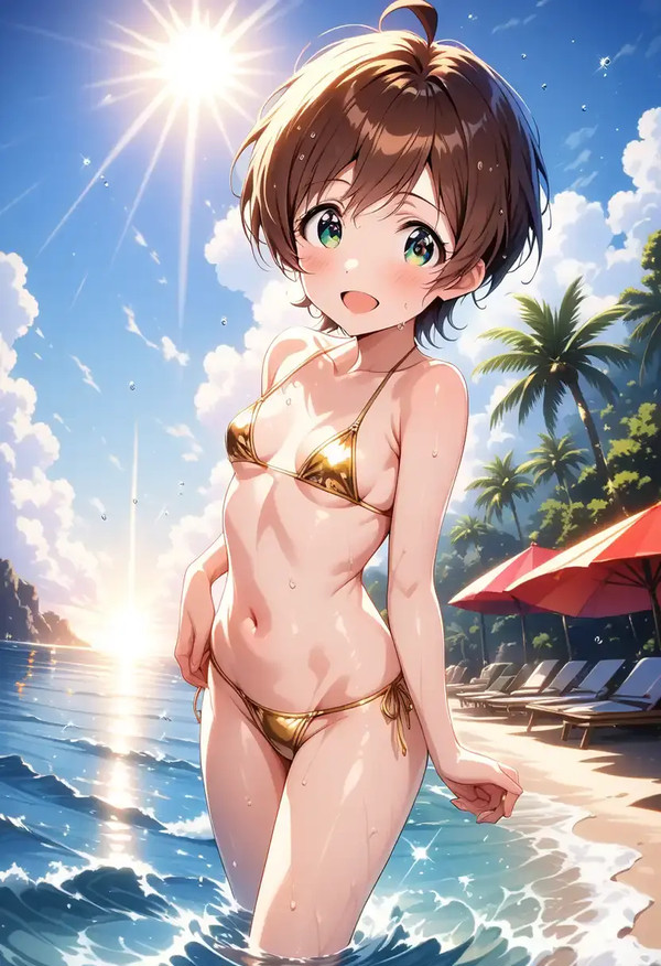 マイクロ金ビキニひなた
