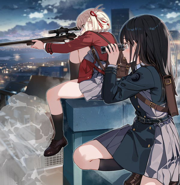 狙撃手と観測手