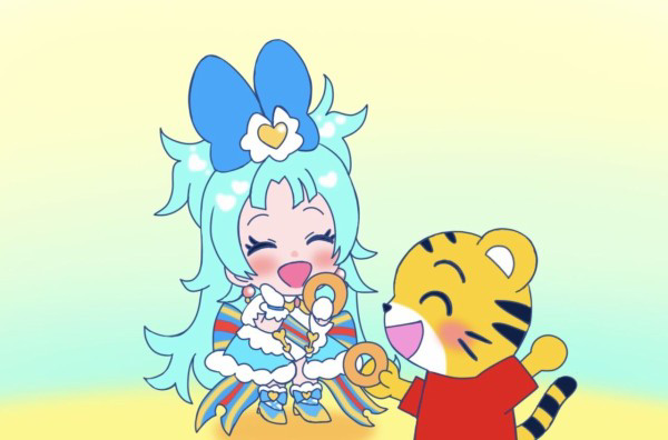 プリオケのリップルとしまじろうのなかよしコラボ