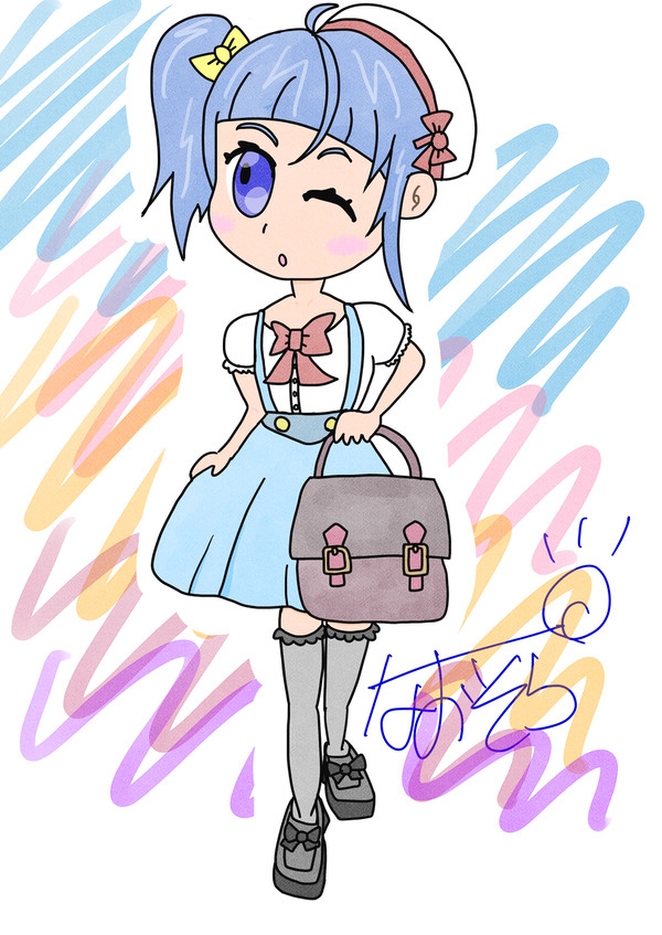 オシャレしてお出かけソラちゃん