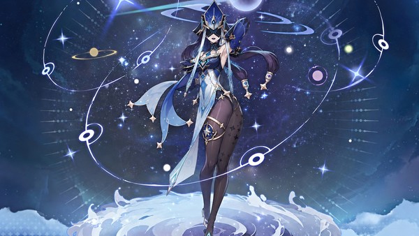 原神 藏镜仕女化 莫娜
