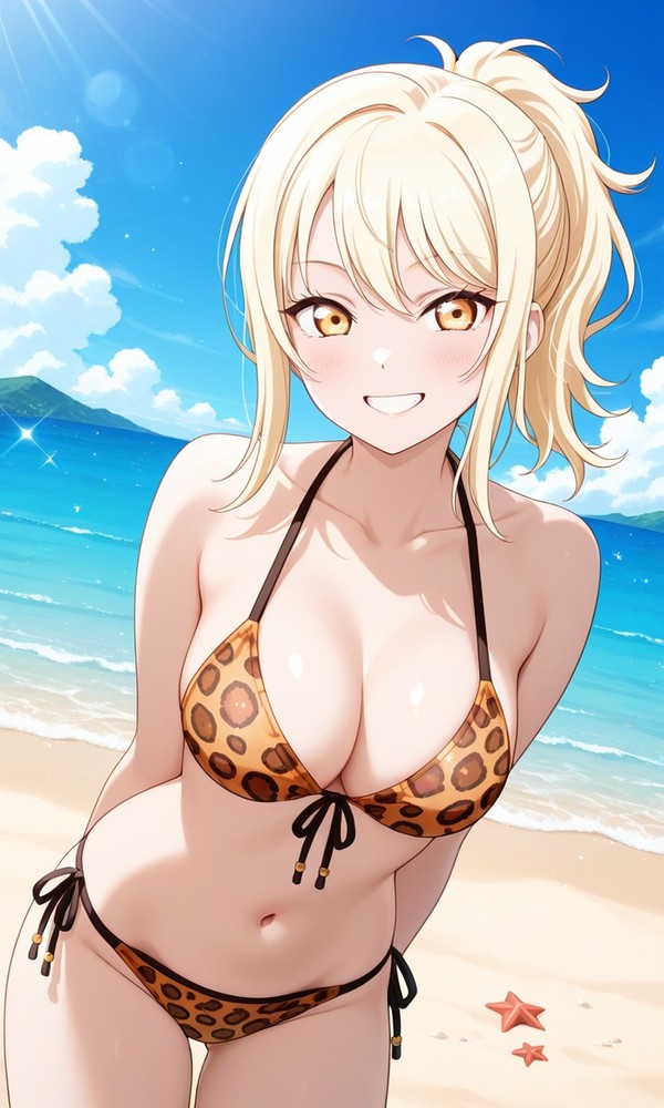 愛ちゃん 豹柄ビキニ ◎ゲスト◎