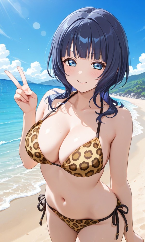 果林ちゃん 豹柄ビキニ ◎ゲスト◎