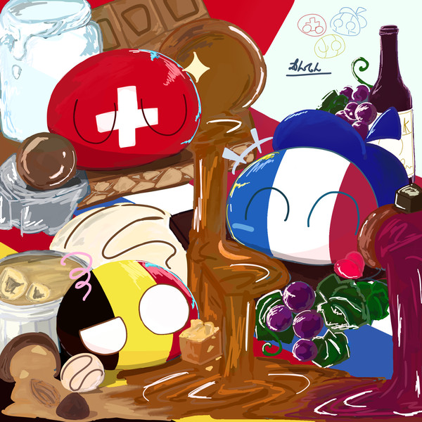 🇨🇭🇫🇷🇧🇪🍫