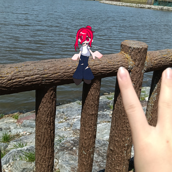 写真におえかき
