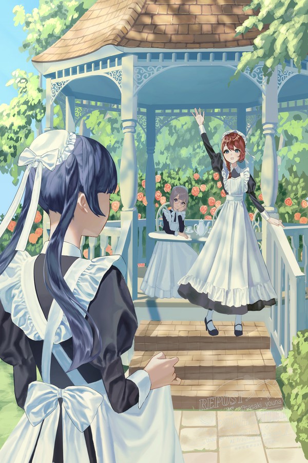 午後のメイドさん集会