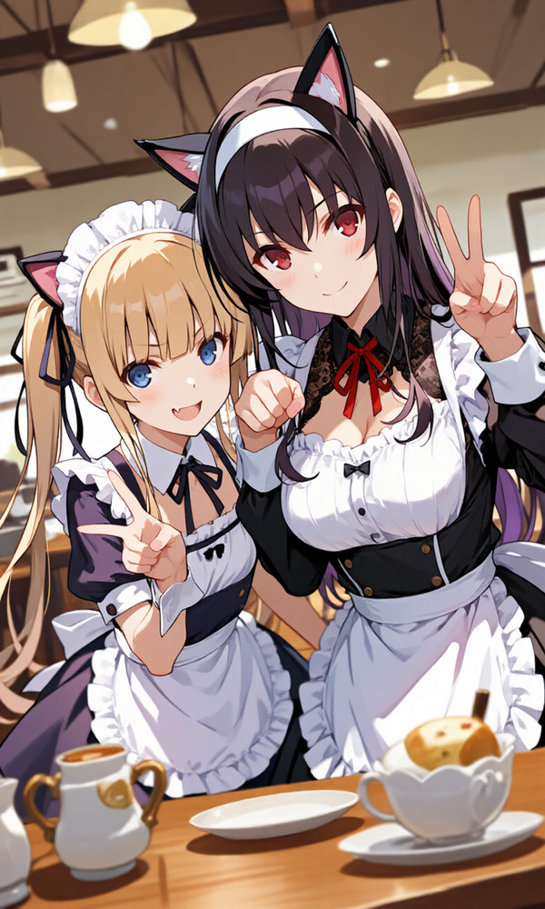 メイドの日、英梨梨と詩羽