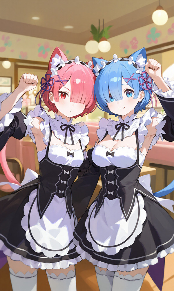 メイドの日、ラムとレム