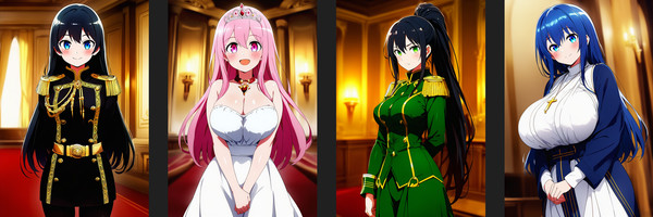 クララ、スフィ、エルメ、ラズリカ