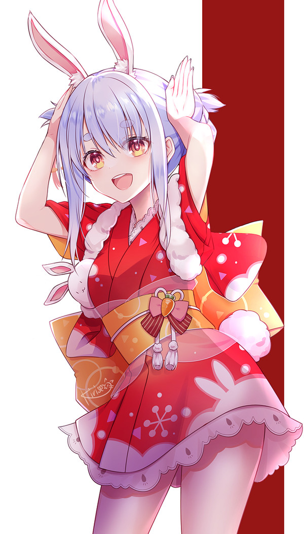着物ぺこらちゃん🐰