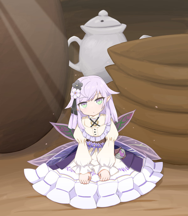 お茶会の予感