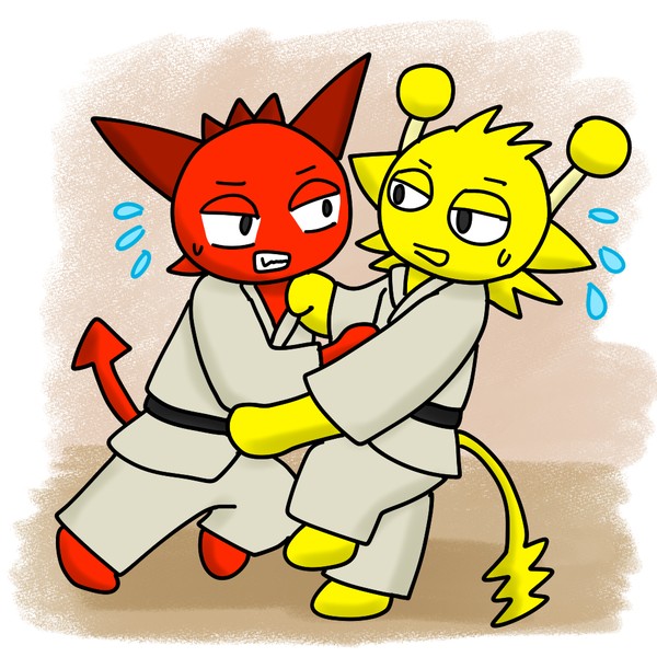 ラディ&サイモンin柔道部