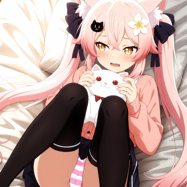 べ、別に...ニャ‼️💦