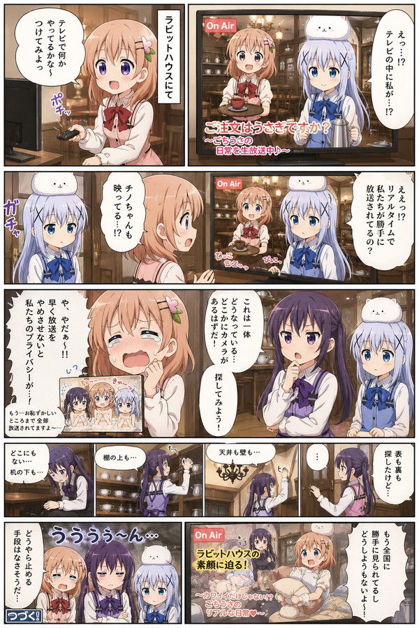 ごちうさの放映をやめさせたいココア - 1/1