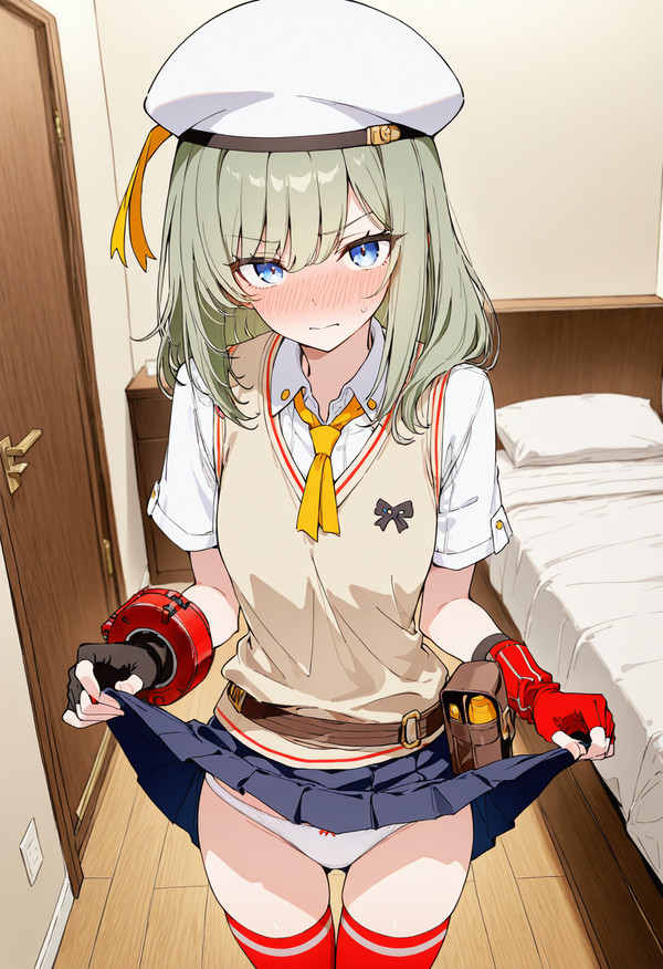 パンツ見せてくれるエリナ