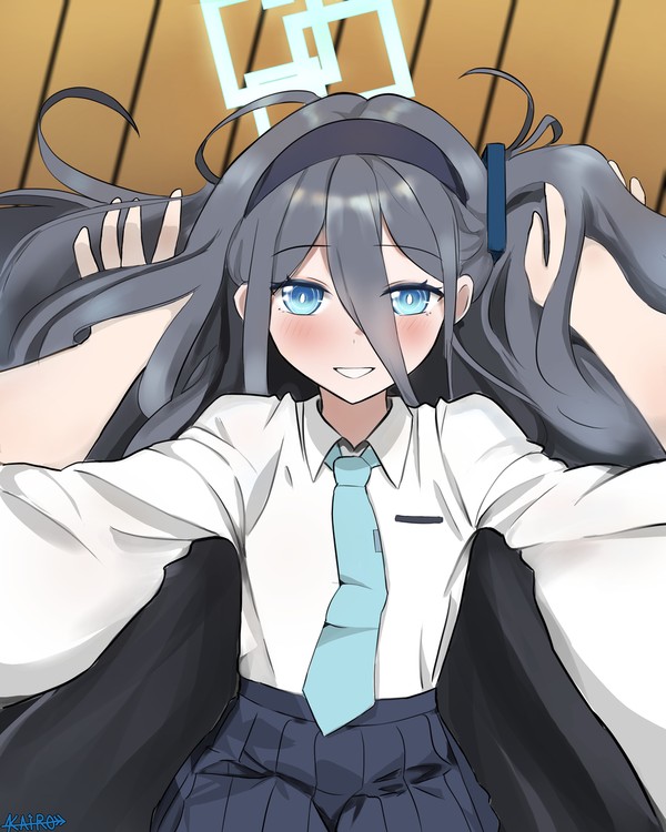 Arisu and sensei 💙