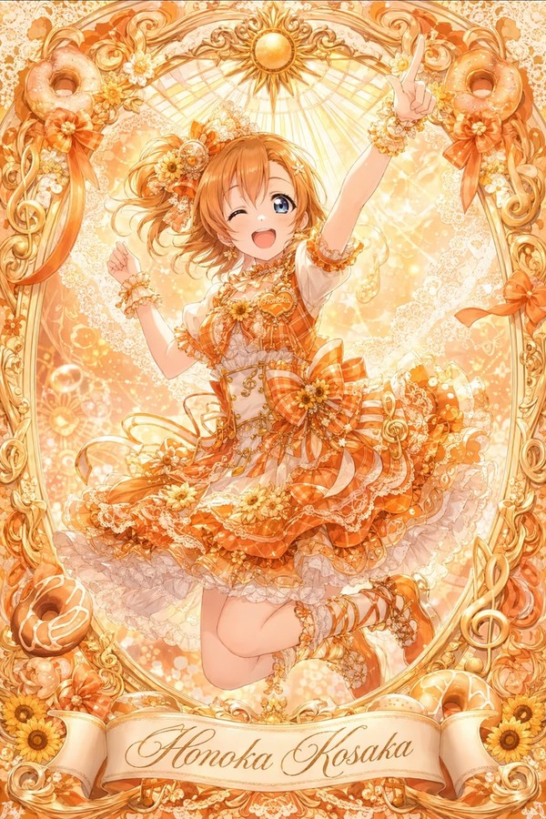 μ's Card with GPT