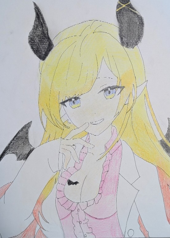癒月ちょこ　アナログイラスト
