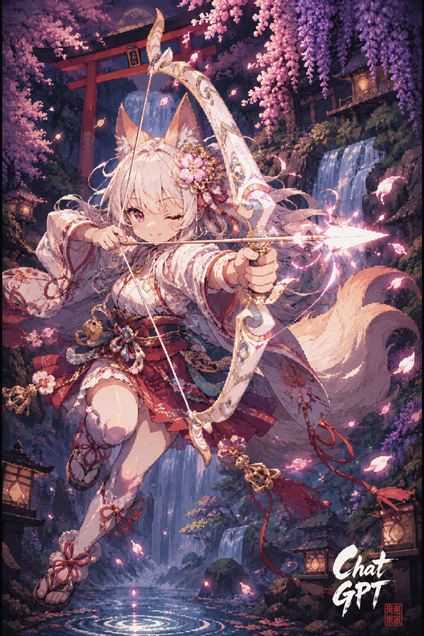 神桜の神巫