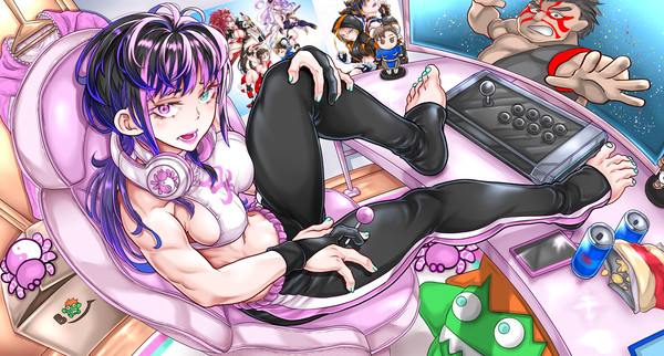 ランクマで負けすぎて不機嫌なジュリさん - 1/1
