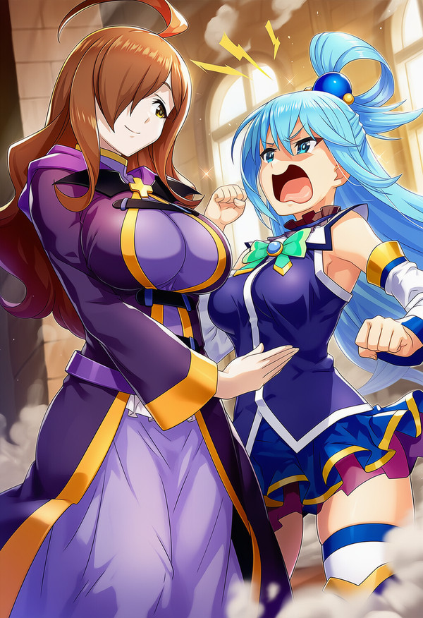 Wiz spanking Aqua