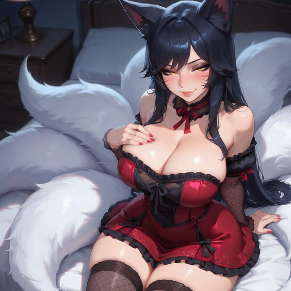 Ahri Gothic Dress