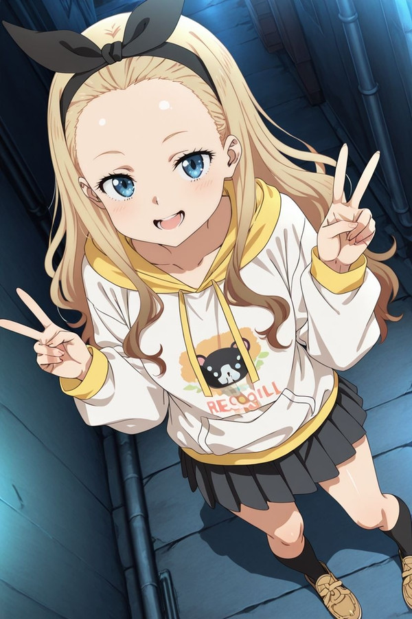 【リコリス・リコイル】クルミ：私服375枚