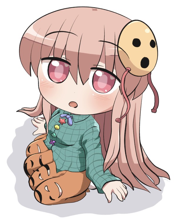 見上げるこころちゃん - 1/1