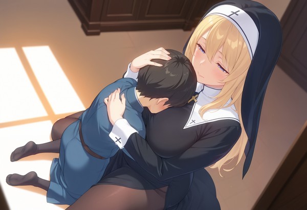 どスケベシスター、性の手ほどき