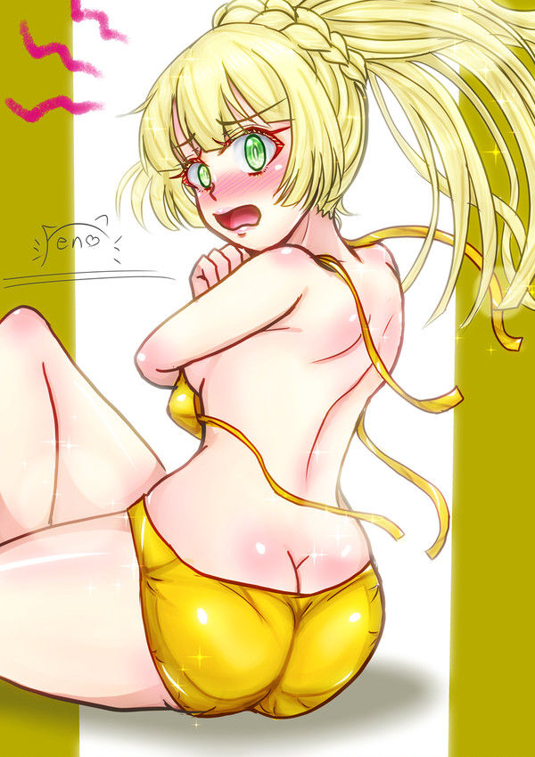 リーリエ 「ゴールデンハプニング!?」