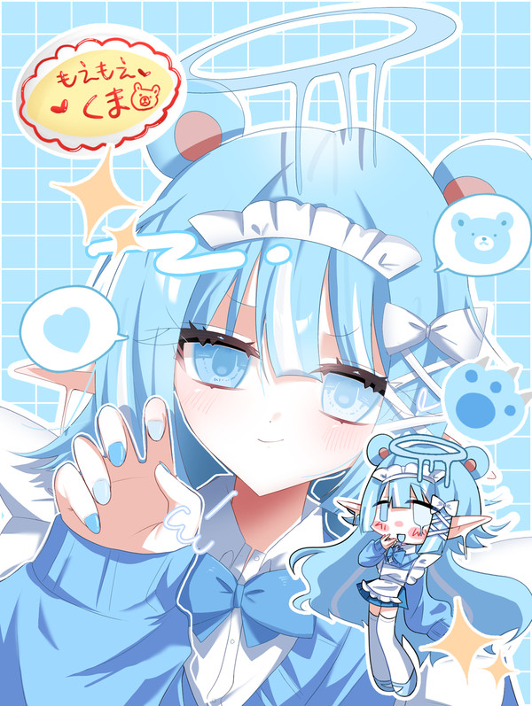 くまメイドさん