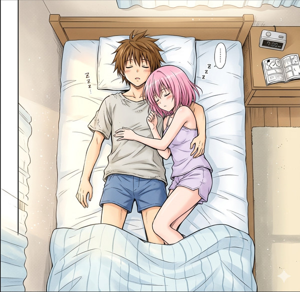 TLR Rito and Momo (Sleeping)