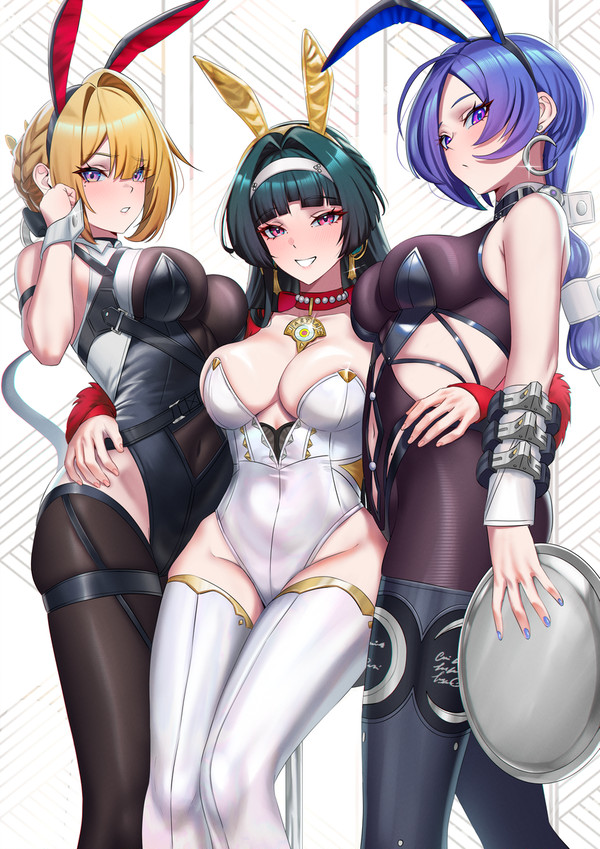Triple bunnies