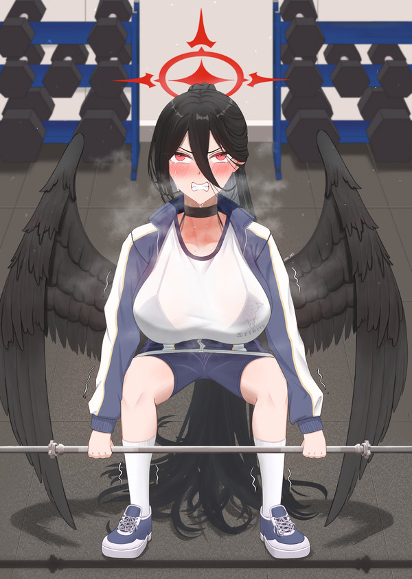 Hanekawa Hasumi Workout