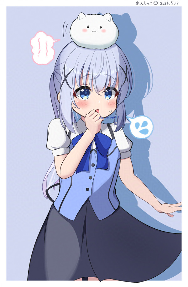チノちゃんのあわあわ腹話術